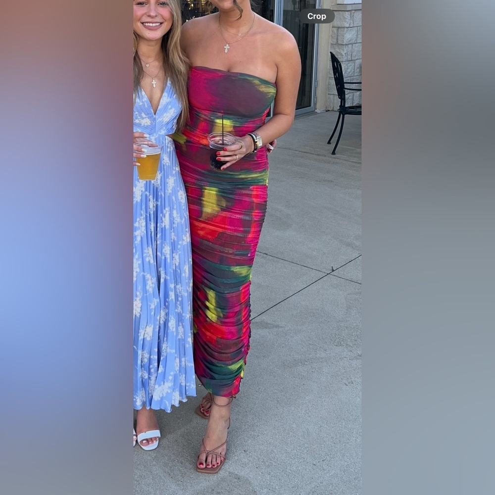 Line & dot Miley maxi dress